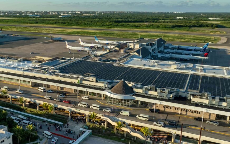 Aeropuerto de Punta Cana, reconocido como el “Mejor Aeropuerto de Centroamérica y el Caribe” en los World Airport Awards 2026.