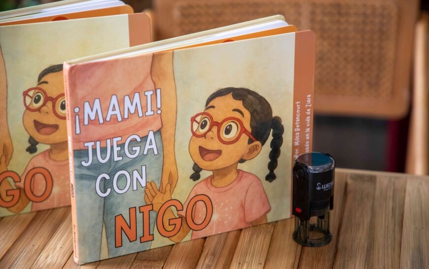 El libro infantil “Mami juega con Nigo” llega al Centro de la Diversidad Infantil Punta cana.