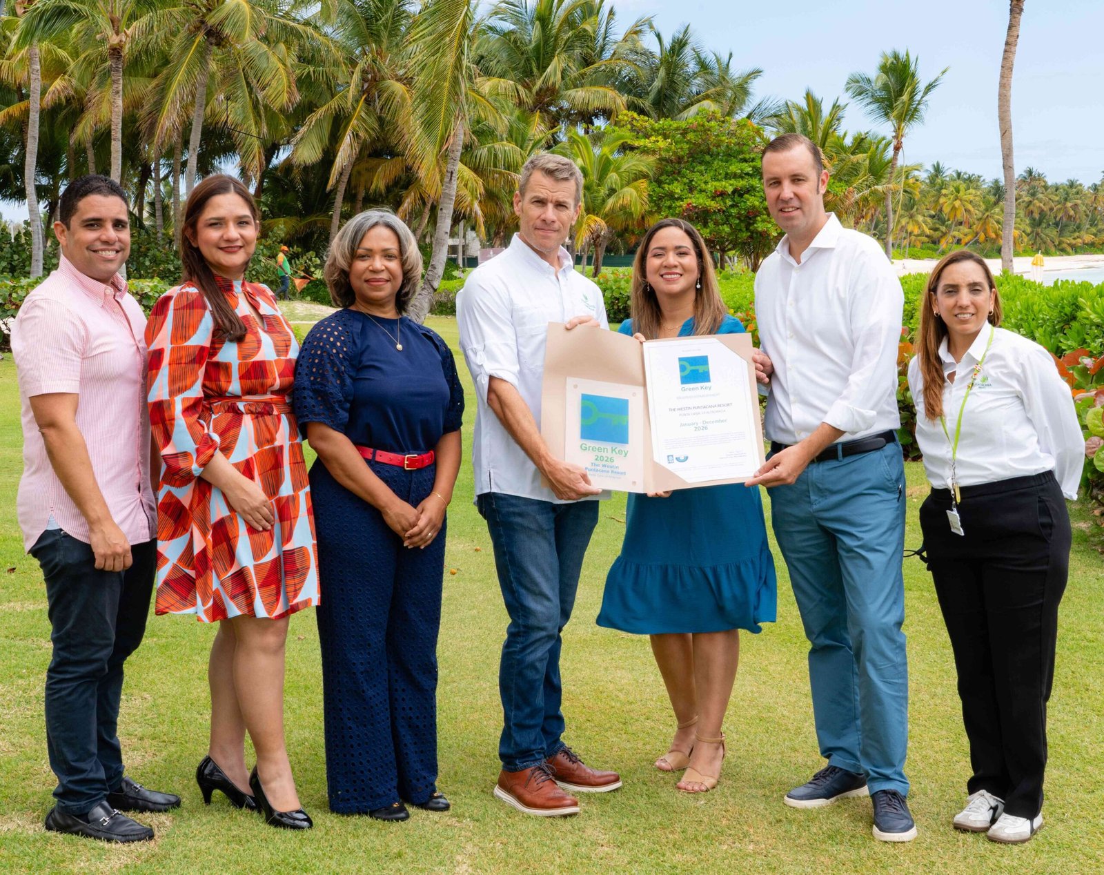 Hoteles de Puntacana Resort obtienen reconocimiento internacional Green Key por su gestión sostenible.