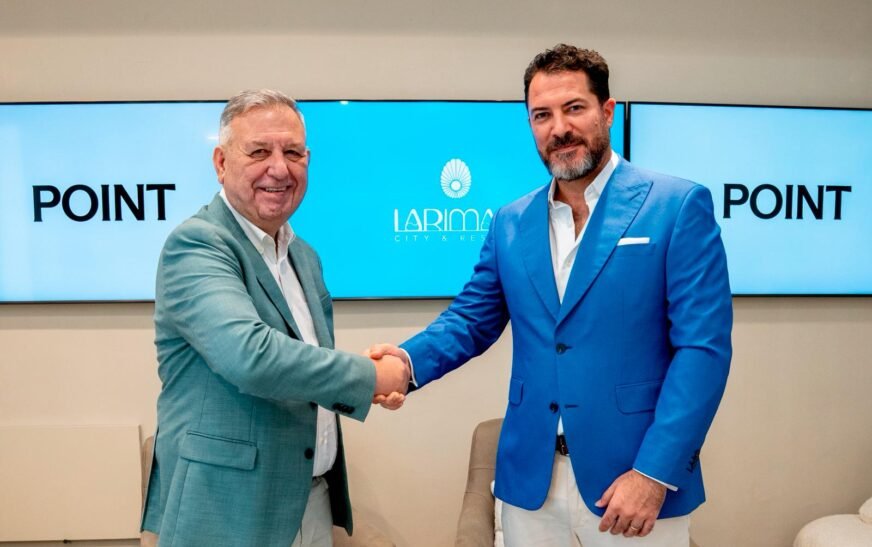 Larimar establece un acuerdo con Point para el equipamiento exterior de las residencias y espacios del complejo
