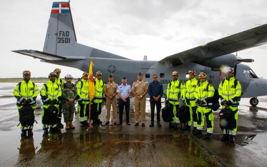 República Dominicana despliega equipo especializado de las Fuerzas Armadas hacia Venezuela como parte de la Operación Quisqueya Solidaria 2026